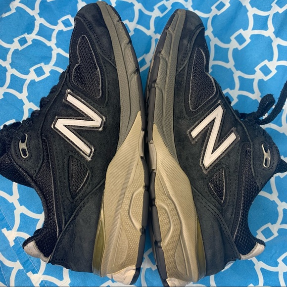 New balance 990v4 Women’s size 6.5 Made in USA Black silver 990 v4 wmns sneakers - Picture 5 of 12